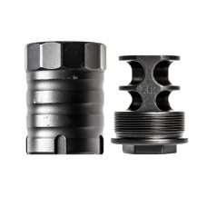 JMac Customs, Alpha Series/Omega Blast Diversion Shield, Fits 1/2-28 Thread - 2C-1/2-28+Shims 