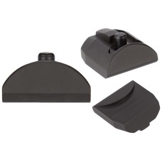 NDZ Performance, Heavyweight Brass Grip Plug, Fits Glock Gen 4/5 - Black