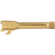 Sig Sauer, 4.3" Threaded Barrel, No LCI, 9mm, Fits Sig P320 Subcompact Pistol - 1/2x28 thread, Gold Titanium-Nitride Finish