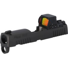 Sig Sauer, 3.6" Slide Assembly, 9mm, No Barrel, Romeo-X Pro, Fits P320 X-Compact Pistol