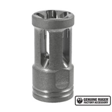 Ruger, 5.56/.223 Flash Hider, Stainless, Fits 1/2x28" Threads