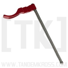 Tandemkross, Spartan Skeletonized Charging Handle, Fits Ruger 10/22 Rifle - Red