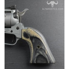 Altamont, Black Strato Grip Set, Fits Heritage 22 Revolver