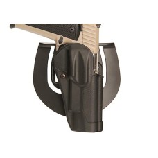 BlackHawk Sportster CQC Holster w/Loop/Paddle, Right Hand, Black, Fits Glock 17/22/31 Pistol