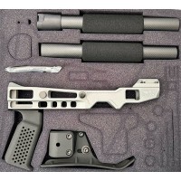 Wiland USA, GEN 2 MLCS-11 Modular Lightweight Chassis System, Fits Ruger 10/22 Rifle - Tactical Gray