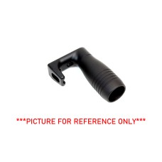 A3 Tactical, Modular Vertical Foregrip W/Integrated Hand-Stop, Compact, Picatinny Aluminum Mounting Base, 2.75" Grooved HK Grip, Fits 1913 Rails