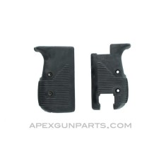 Surplus, UC9 Pistol Grip Panel Set (Left & Right), Black, US Made, New, Fits UZI Pistol