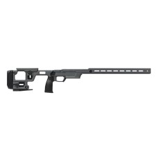 Aero Precision, 17" Competition Chassis, Sniper Grey Cerakote, Fits Remington 700 Short Action Footprint