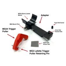 BRP Corp, Mount Adapter for MG3 Tripod and M60 Pintle, Fits MG34 Rifle