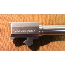 Bar-Sto Precision, .40 to 9mm Conversion Barrel, Semi Fit, Extended, Threaded 1/2x28, Fits Sig Sauer P226 Pistol
