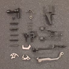 Sig Sauer, FCU Complete Lower Parts Kit, w/Flat Trigger, Fits Sig P320 Pistol FCU