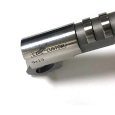 CZ Custom, 9mm Stainless Steel Barrel (L 5.2" x 0.55" Dia), Fits CZ TS/TS2/TSO Pistol