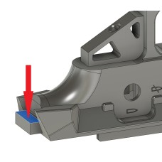 Haga Defense, Lower Receiver, Complete, Gen 3, Fits CZ Bren 2 Rifle