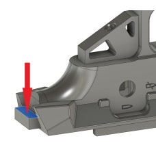 Haga Defense, Lower Receiver, Gen 3, Fits CZ Bren 2 Rifle