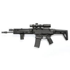 Haga Defense, B&T MBT Stock w/Haga Defense Aluminum Adapter, Black, Fits CZ Bren 2 Rifle