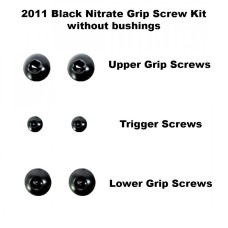 Extreme Shooters, STI Grip Screw Kit, Black Nitride, Fits STI/Staccato Gen 1 2011 Grips