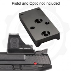 Galloway Precision, Optic Mount Plate RMR Style, Black, Fits Ruger-57 Pistols
