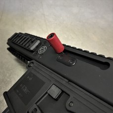 HB Industries, Charging Handle, Red, Fits B&T GHM9 Rifle/Pistol