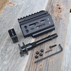 HB Industries, 5.3" Barrel Micro/K Handguard Conversion Kit, 3-Lug, Black, Fits CZ Scorpion Pistol/Rifle