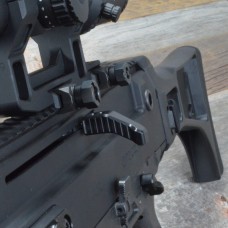 HB Industries, Offset Charging Handle, Left, Black, Fits CZ Bren 2 Rifle