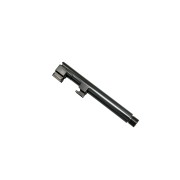 Jarvis Custom, Threaded Barrel, Full Size, Drop In Fit, w/Locking Block Kit, 1/2x28 Threads, Silver PVD Finish, Fits Beretta 92/M9 Pistol