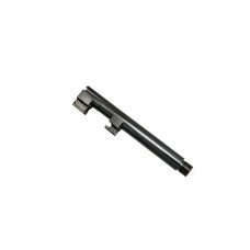 Jarvis Custom, Threaded Barrel, 4.9" Full Size, 1/2x28, Drop In Fit w/o Locking Block, Silver PVD (CrN), Fits Taurus PT92 Pistol