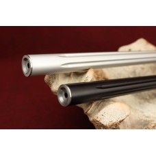 Kidd Innovative Design, .22LR Ultra Lightweight Fluted Barrel, Non-Threaded, Silver, Fits Ruger 10/22 Rifle