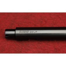 Kidd Innovative Design, .22LR Match Black Bull Barrel, Non-Threaded, 20" Polished, Fits Ruger 10/22 Rifle