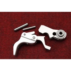 Kidd Innovative Design, "Trigger Job" Kit Silver with Hammer, Sear, Disconnect, and Trigger Blade, Fits Ruger 10/22 Rifle
