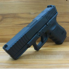 Kineti-Tech, Slide Style #1A Complete Assembly With Black Threaded Nitride Barrel, RMR Cut, Fits Glock 19 Gen 3 Pistol