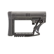 Luth-AR, MBA-4 Carbine Buttstock, Black, Fits AR-15 Rifle