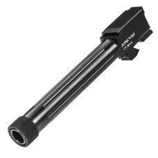 Lone Wolf, AlphaWolf Barrel For M/17 9mm Threaded 1/2x28, Fits Glock 17 Pistol