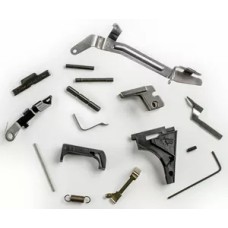 Lone Wolf, Glock Frame Completion Kit for 10/45 w/Trigger Bar, Fits Glock Gen 3 Large Frame Pistols