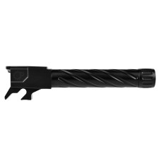 Primary Machine, 4.4" Match Grade Barrel 9mm Threaded & Fluted Black Nitride, Fits CZ P-07 Pistol