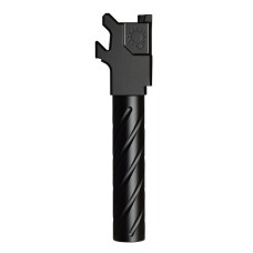 Primary Machine, 4.5" Match Grade Barrel 9mm, Black Nitrided Fluted, Fits CZ P10F Pistol