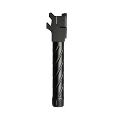 Primary Machine, Threaded 1/2x28 Match Grade Barrel, Black, 9mm, 5", Fits CZ P10F Pistol