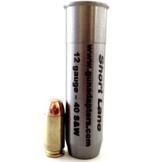 Short Lane, Shotgun Adapter, 12 Gauge To 40 S&W Scavenger Series, Fits 12 Gauge Break Action Shotguns