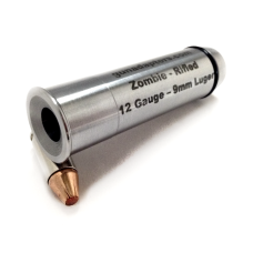 Short Lane, 12 Gauge to 9mm Luger Rifled Zombie Series, Fits 12 Gauge Break Open Shotguns