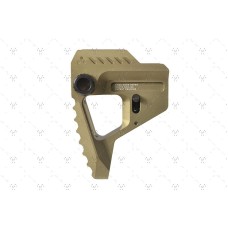 Strike Industries, Aluminum Pit Stock - FDE, Fits AR-15 Rifle