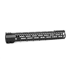 SLR Rifleworks, 308H Helix 15" Handguard- MLOK w/Armalite AR10 Barrel Nut & Barrel Nut Wrench, Fits AR-10 Rifle