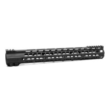 SLR Rifleworks, 308H 16" Solo Ultra Lite Series Hand Guard - MLOK w/Barrel Nut Wrench & DPMS Barrel Nut, Fits AR-10 Rifles