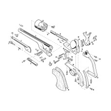 Taylors & Co., 1851/1860/1861 Wedge Assembly Blued (Includes wedge, spring & spring pin), Fits Pietta 1860 Army & 1861 Navy Revolver