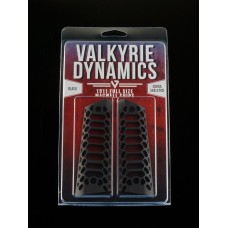 Valkyrie Dynamics, Cobra Skeleton Magwell Grips, Full Size, Black, Fits 1911 Pistol