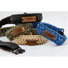 TLO Outdoors, Adjustable 2-Point Paracord Tactical Sling - Black, QD Disconnect