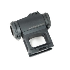 Parker Mountain Machine, T2 Riser Mount, Fits Aimpoint Micro Footprint - Black