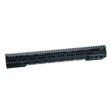 Juggernaut Tactical, 12" Free Float Handguard, Fits AR Pattern Rifle - Black Anodized