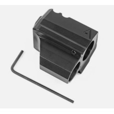 Agency Arms, Dual Port Compensator, 9mm, Fits Sig P320 Pistol Agency Arms, Dual Port Compensator, 9mm, Fits Sig P320 Pistol