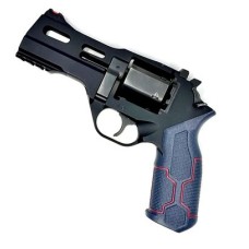 Printsmiths, Type 2, Gen 4 Tactical Grip, Fits Chiappa Rhino - Dark Gray and Red Printsmiths, Type 2, Gen 4 Tactical Grip, Fits Chiappa Rhino - Dark Gray and Red