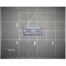 Surplus, M84 Scope Data Plate..