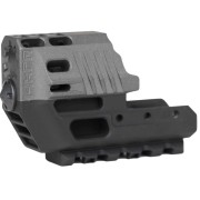 Wasatch Arms, Elite SC Compensator, Fits Canik TP9 Pistol - Tungsten/Black Dual Tone